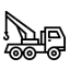 Icono camión cesta